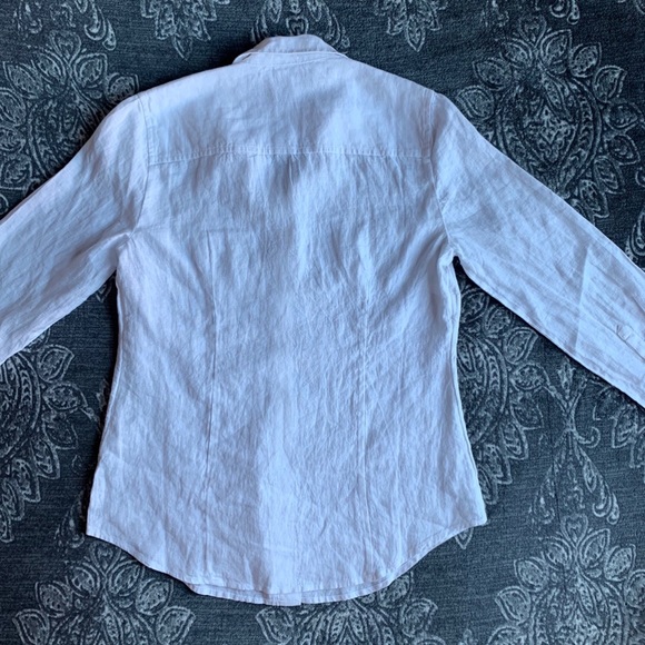 J. Crew Slim Perfect Shirt Irish Linen Button Down - Picture 4 of 8